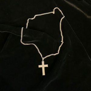 Masculine Cross Necklace